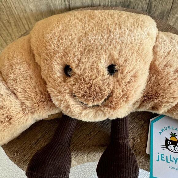 Jellycat Croissant FAST SHIP NEW Amuseables - Picture 3 of 9